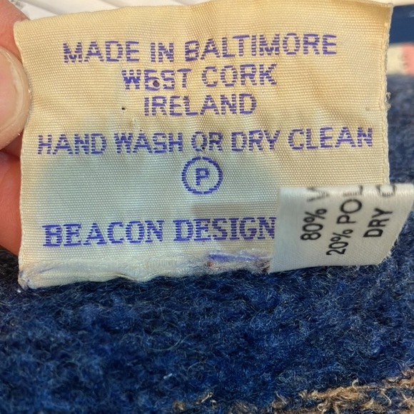 Vintage Bebhinn Marten soft mixed wool Ireland cardigan St. Patrick’s Day - Picture 8 of 12